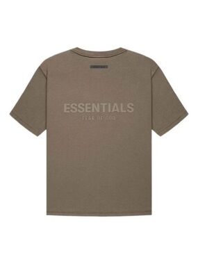 ESSENTIALS Fear of God Essentials Logo Tee 'Harvest' Size Small